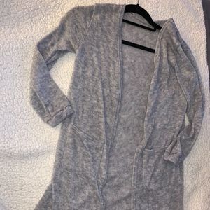 Gray Cardigan